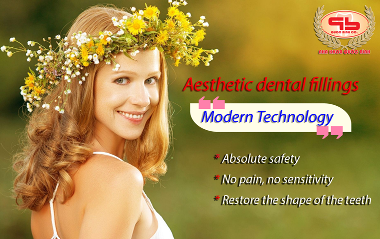 Aesthetic dental fillings materials