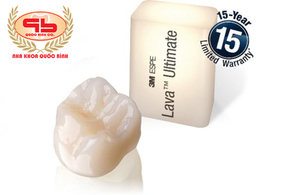Perfect smile with Lava porcelain crown