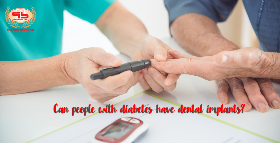 Can people with diabetes have dental implants?