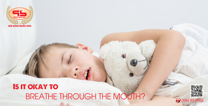 So is it okay to breathe through the mouth?